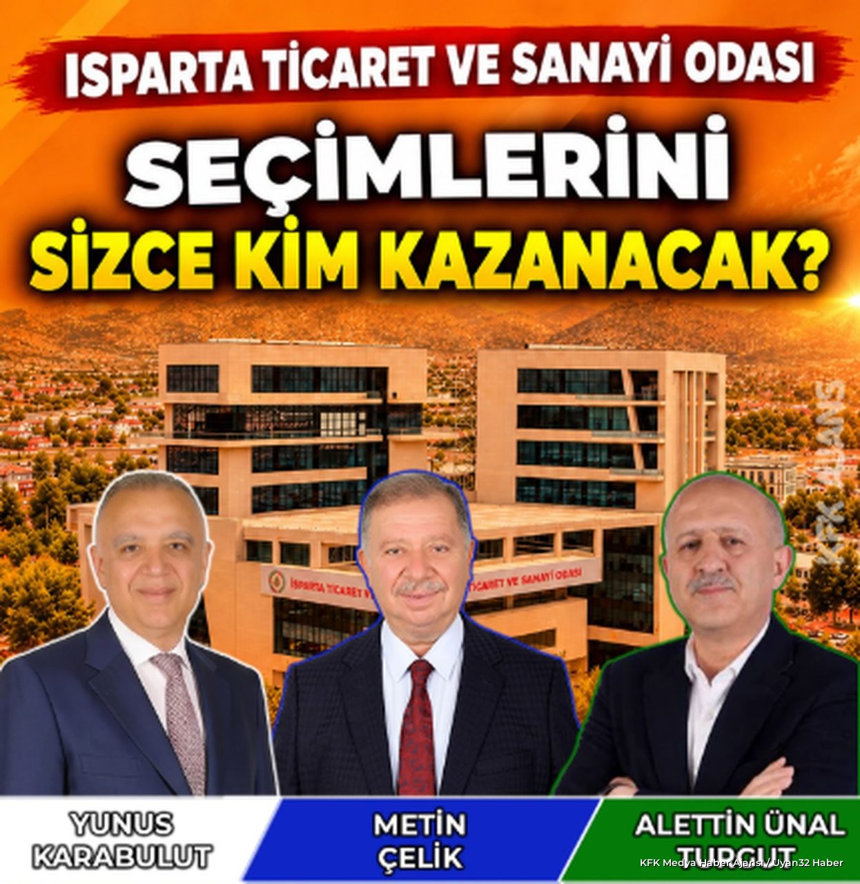 ITSO Seçimlerini Kim Kazanacak? Isparta'da Dev Anket Başladı