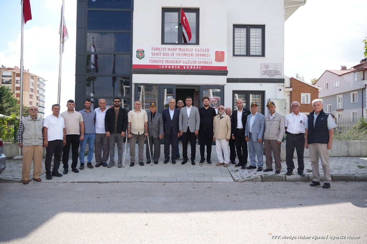 IYAŞ Yönetim Kurulu Başkanı Meydan'dan Isparta'da Gazilere Ziyaret