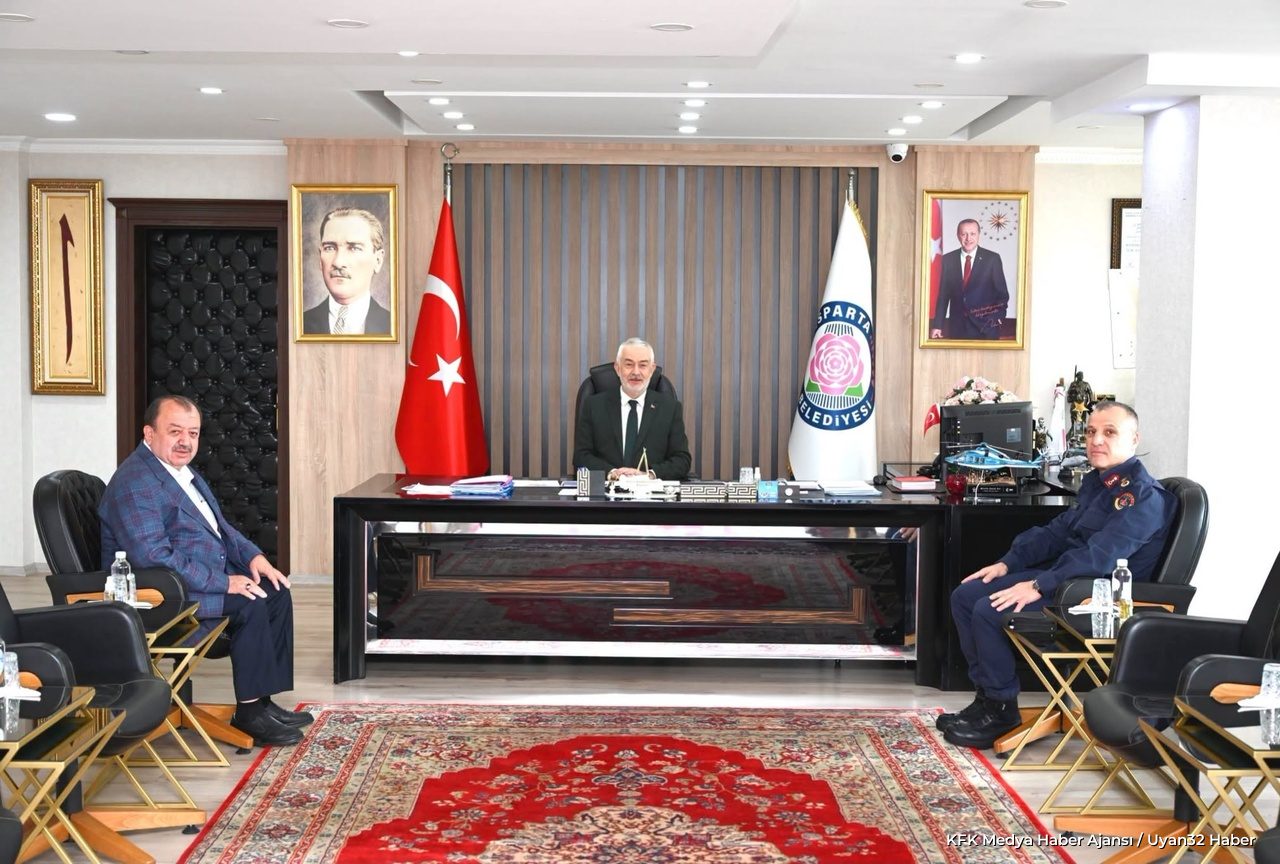Jandarma Komutanı Başkonak'ın Ziyareti
