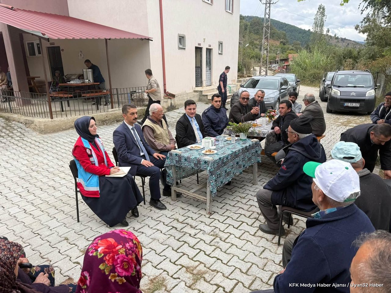 Kaymakam Saban Köy Ziyaretlerinde Bulundu