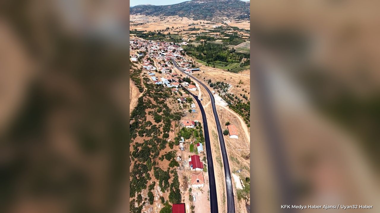 Kıyakdede Köyü’nde Yol Sevinci Sıcak Asfalt Serildi - Detay 4