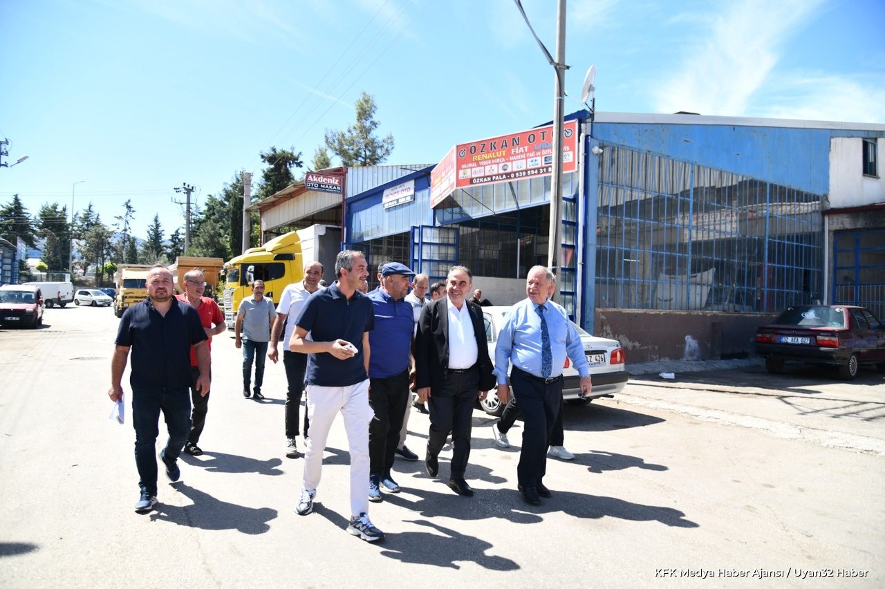 Metin Çelik'ten Gül Petek Sanayi Sitesi'nde Seçim Çıkarması - Detay 9