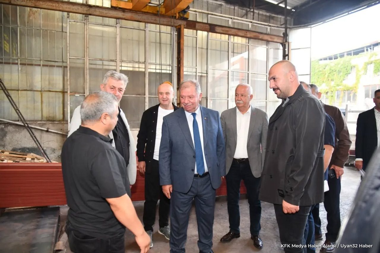 Metin Çelik'ten Yeni Sanayi Sitesi Ziyareti: Esnafı Dinledi - Detay 5