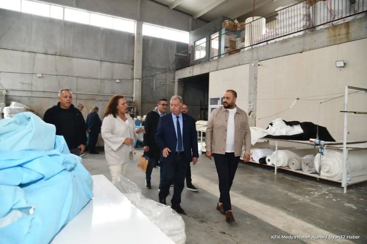 Metin Çelik Ve Mavi Liste Ekibinden Deri OSB’ye Ziyaret