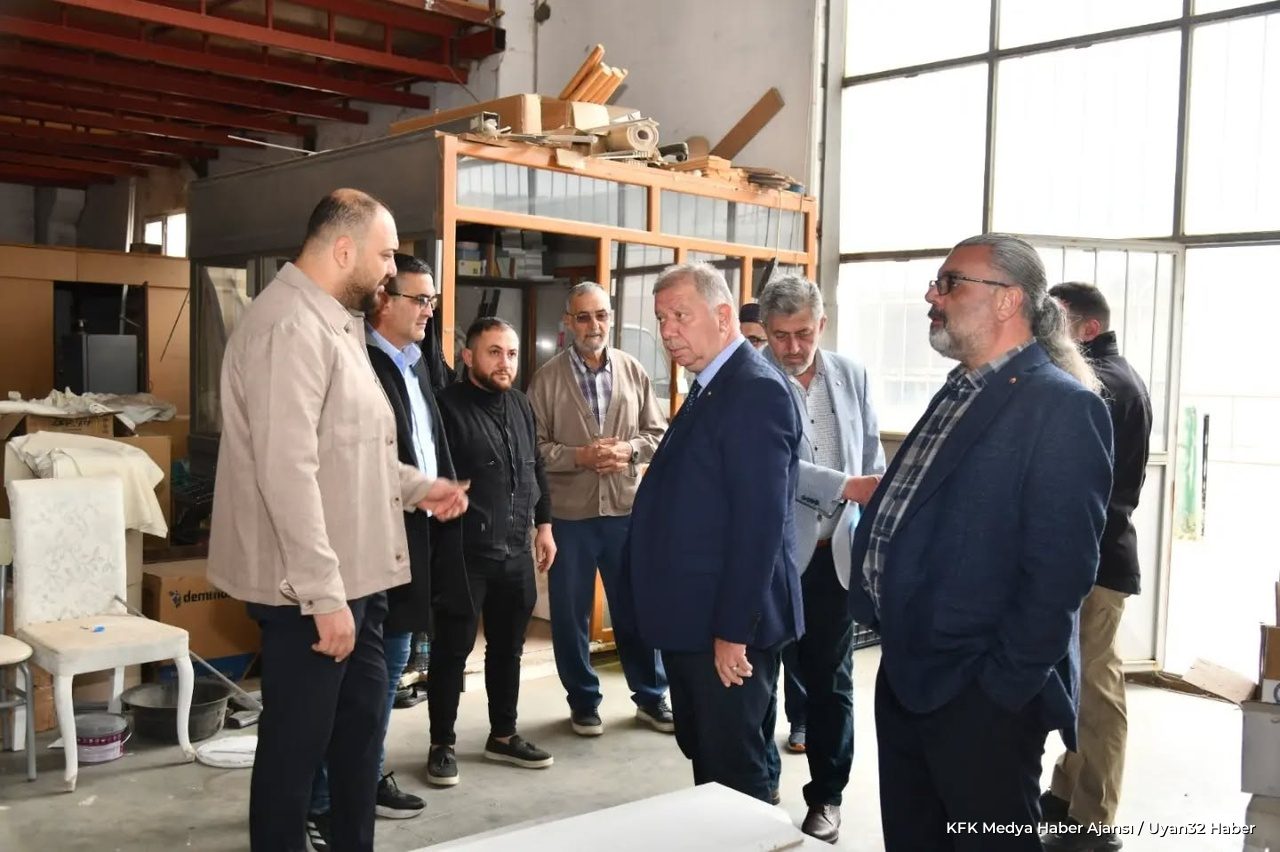 Metin Çelik Ve Mavi Liste Ekibinden Deri OSB’ye Ziyaret - Detay 2