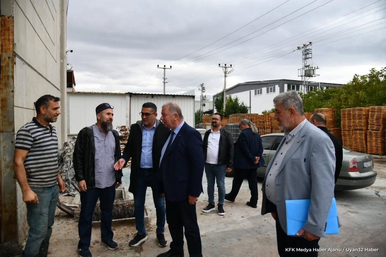 Metin Çelik Ve Mavi Liste Ekibinden Deri OSB’ye Ziyaret - Detay 8
