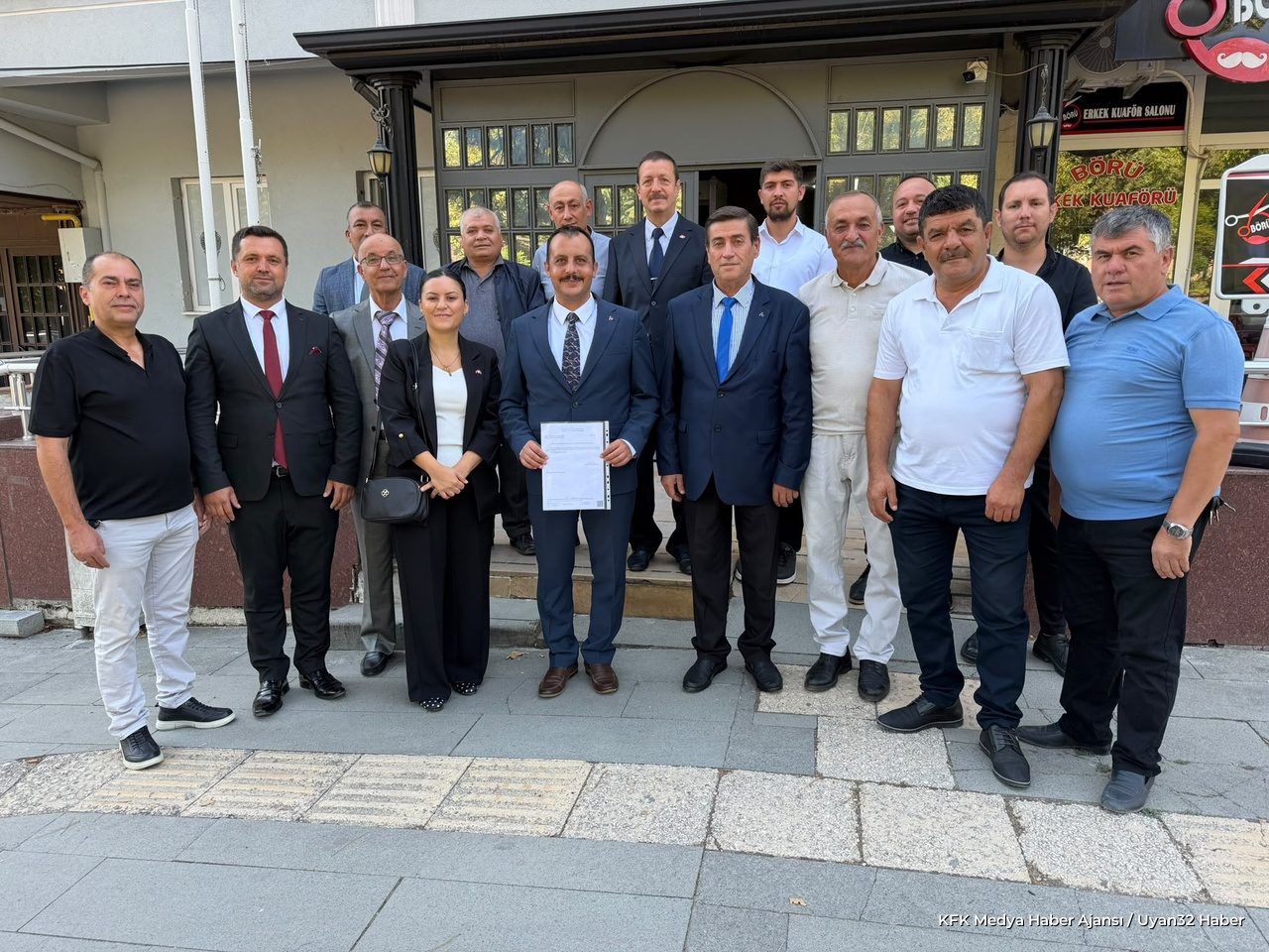 MHP Isparta Merkez İlçe Başkanı R. Murat Gören Mazbatasını Aldı