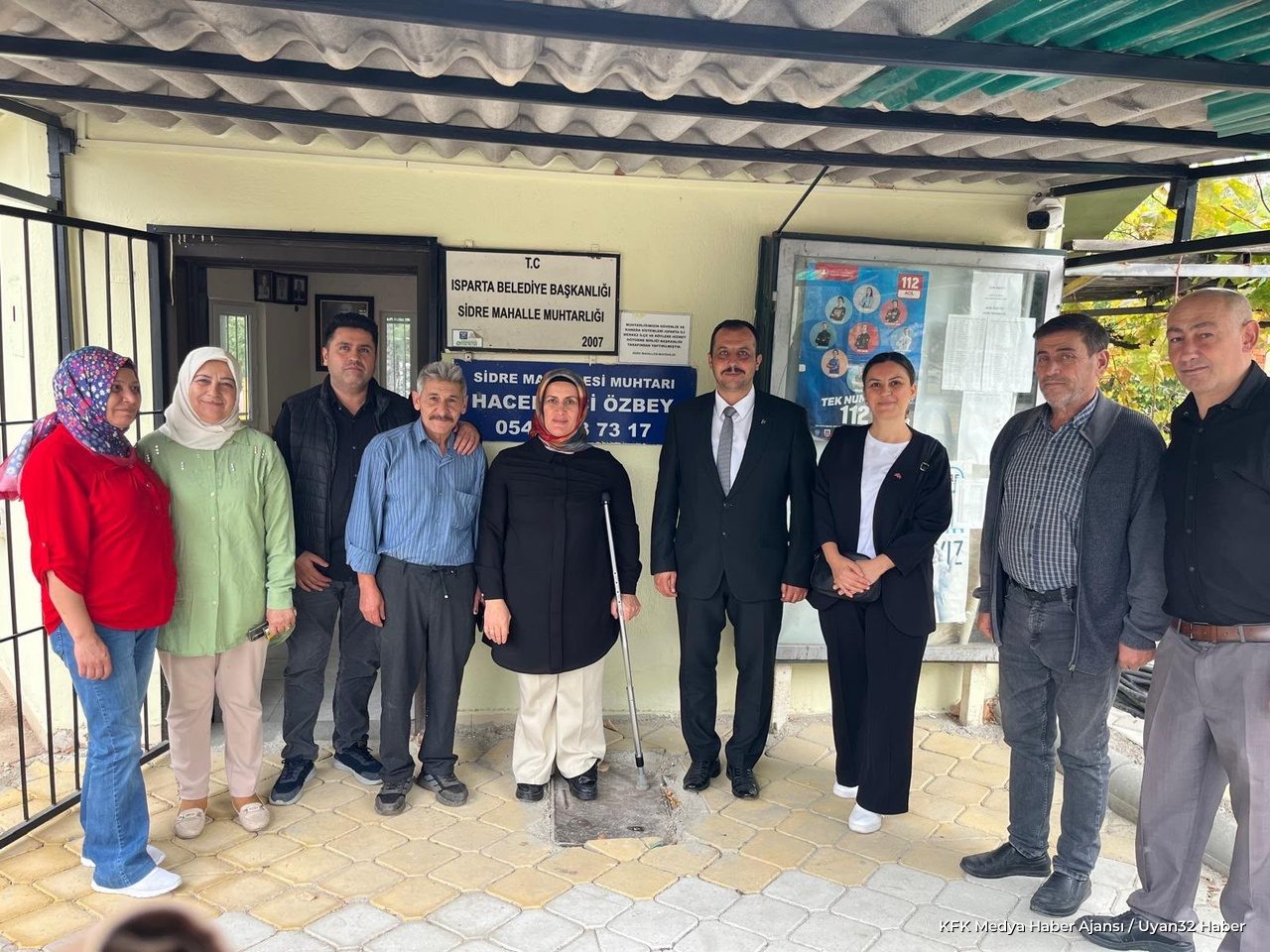 MHP Isparta Merkez İlçe Teşkilatından Muhtarlara Ziyaret - Detay 2