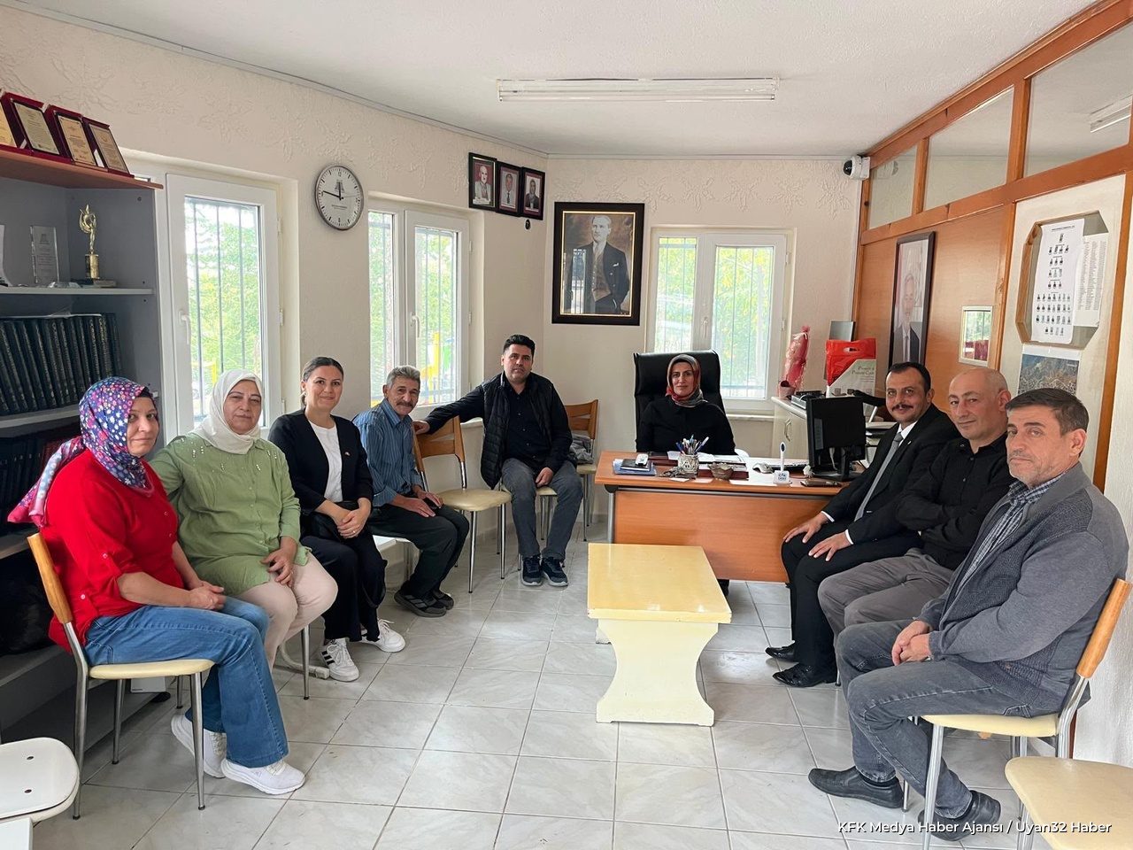 MHP Isparta Merkez İlçe Teşkilatından Muhtarlara Ziyaret - Detay 3