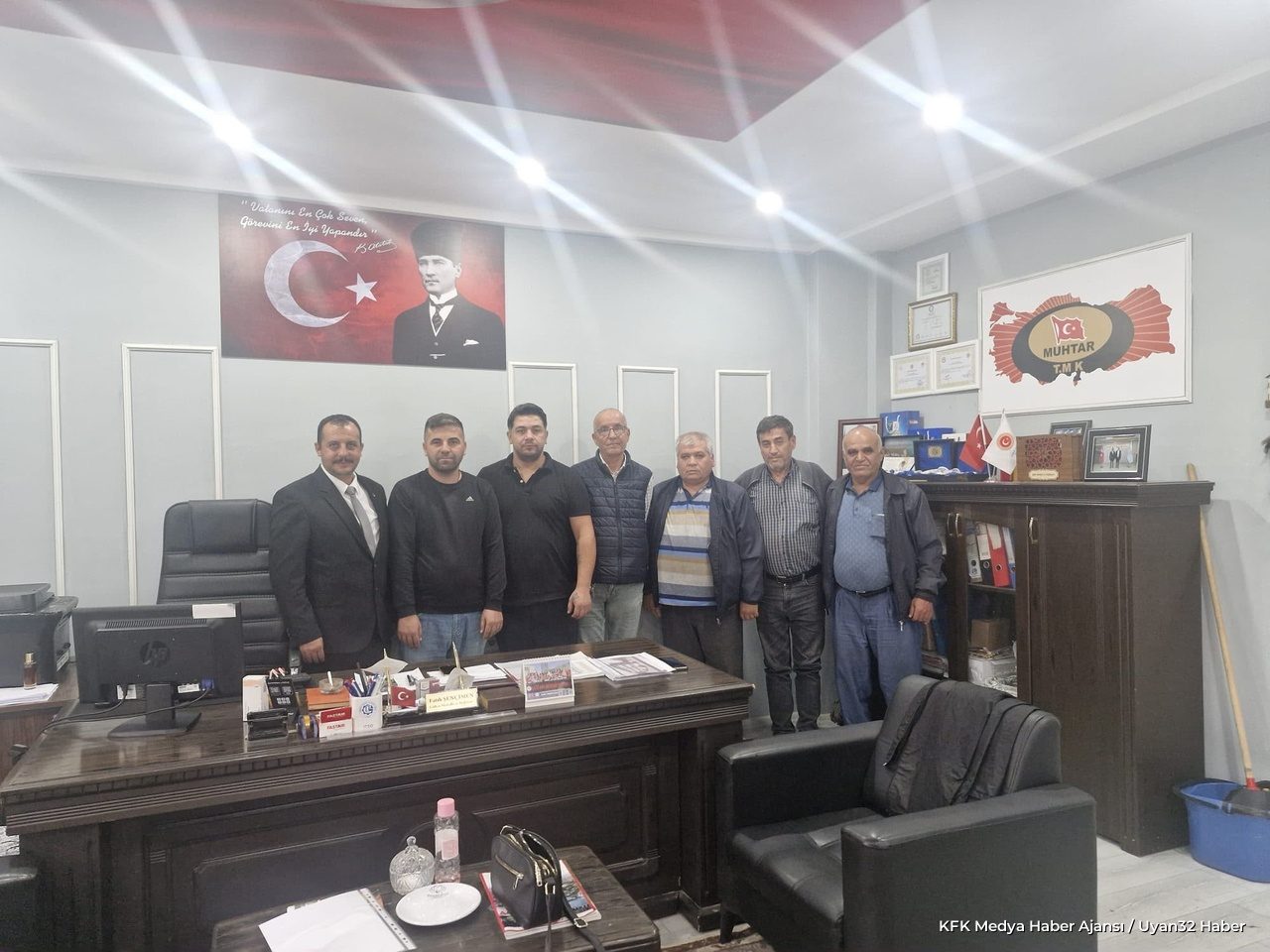 MHP Isparta Merkez İlçe Teşkilatından Muhtarlara Ziyaret - Detay 4
