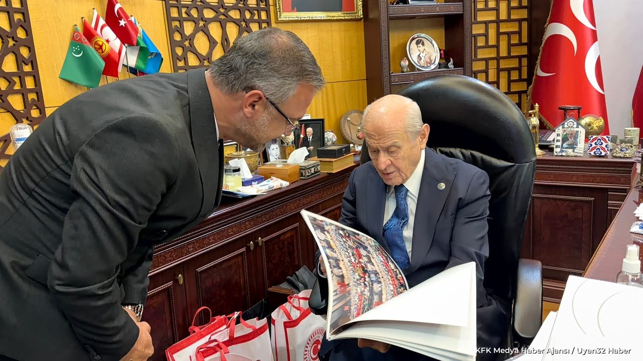 MHP Lideri Bahçeli Isparta İl Başkanı Osman Gülay'ı Kabul Etti - Detay 3