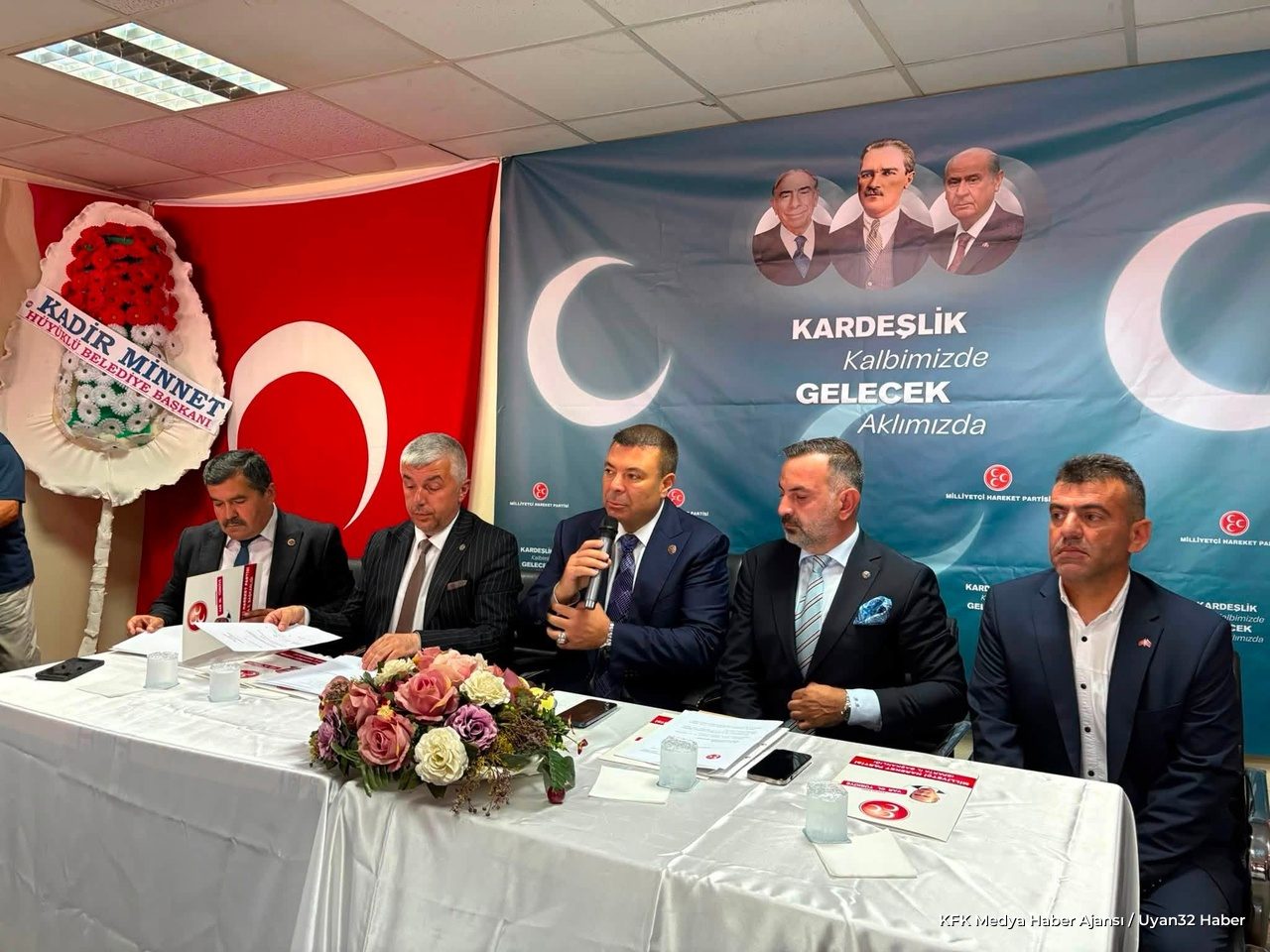 MHP Yalvaç'ta Yeni Dönem Başladı