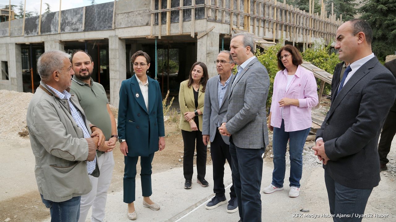 Milletvekili Gökgöz SDÜ'deki Dev Sağlık Yatırımını İnceledi