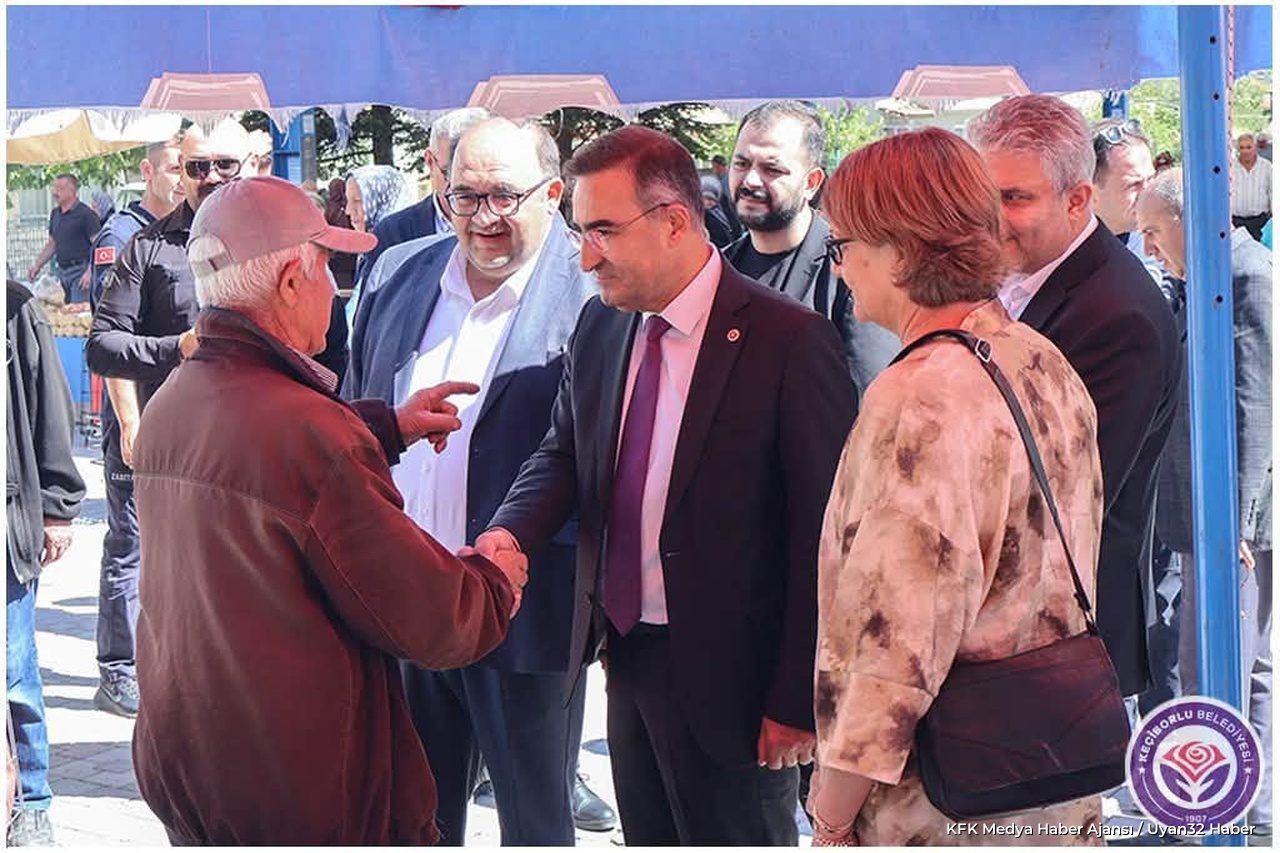 Milletvekili Hasan Arslan Keçiborlu İlçesini Ziyaret Etti - Detay 3