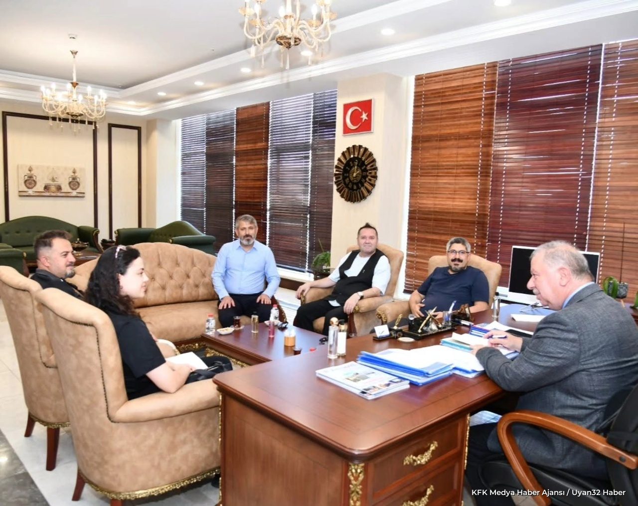 Mimarlar Odası'ndan ITSO Başkanı Metin Çelik'e Ziyaret - Detay 2