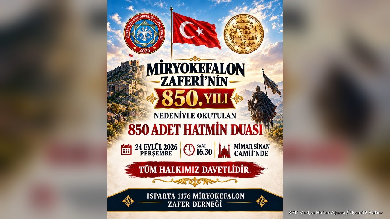 Miryokefalon Zaferi'nin 850. Yılında 850 Hatim Duası Edilecek