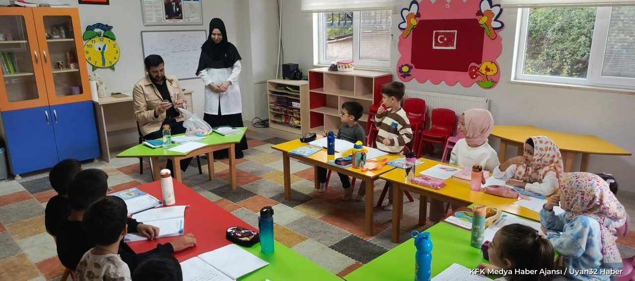 Müftü İbrahim Kanık Kur'an Kurslarını Ziyaret Etti