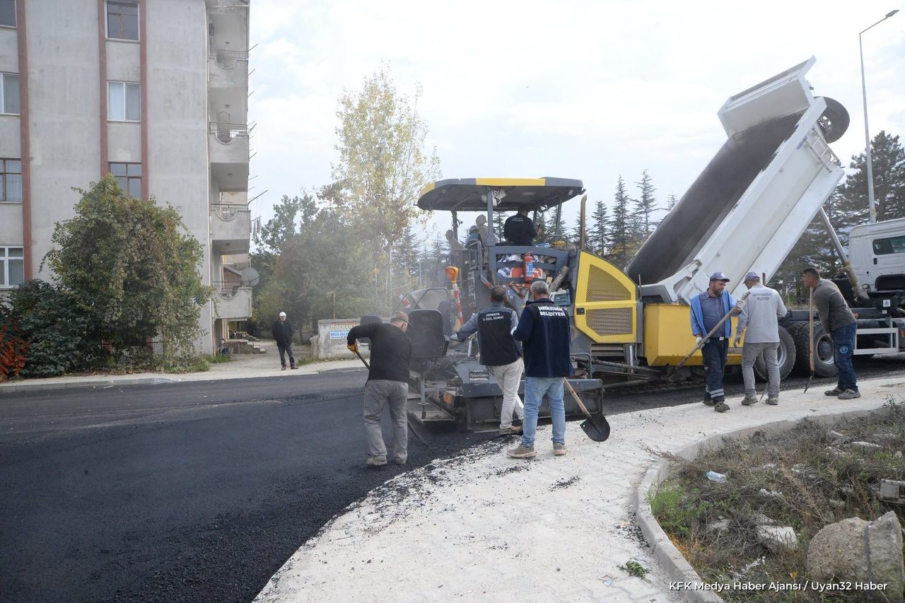 Şarkikaraağaç Eski Konya Yolu'nda Çalışmalar Başladı - Detay 3
