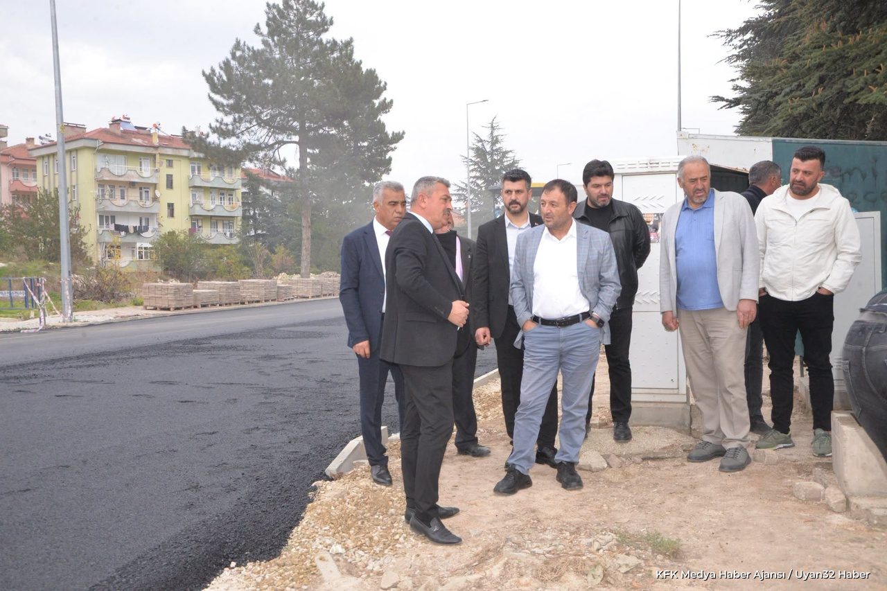 Şarkikaraağaç Eski Konya Yolu'nda Çalışmalar Başladı - Detay 4