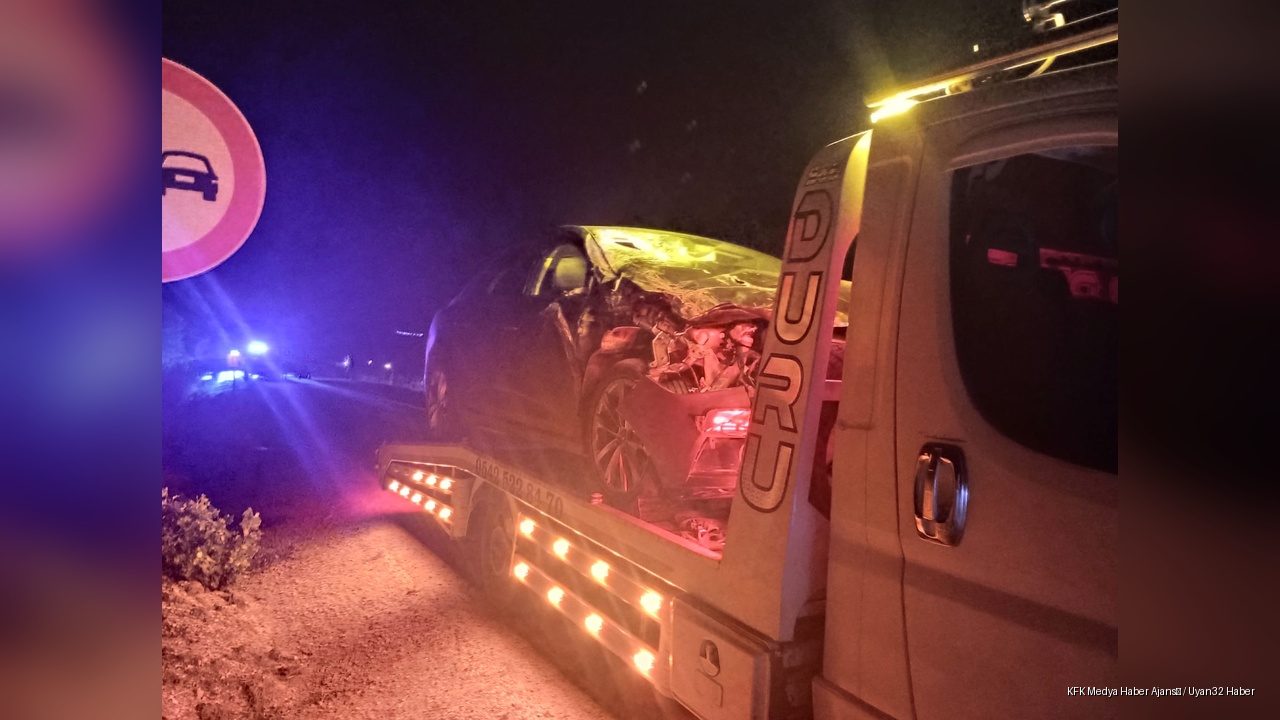 Isparta'da Trafik Kazası: 5 Yaralı