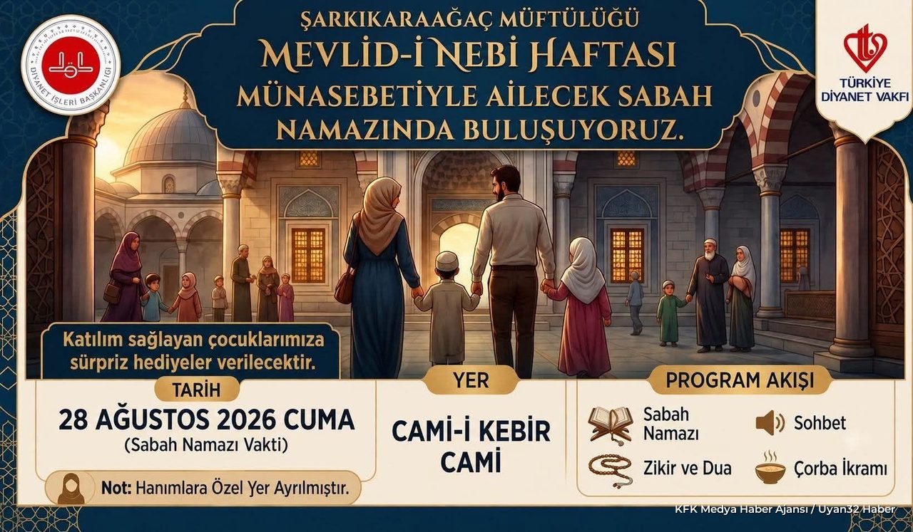 Mevlid Programı Şarkikaraağaç’ta