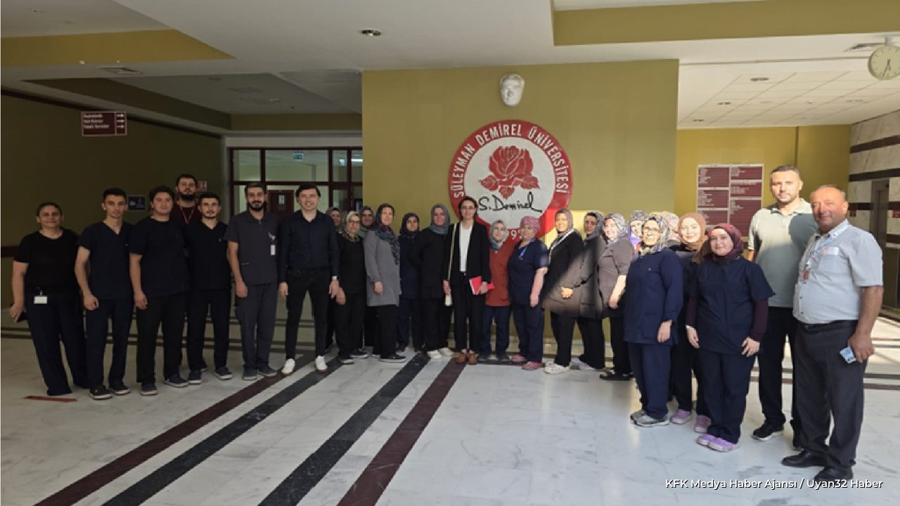 SDÜ Hastanesinde Hafta Sonu Temizlik ve Hijyen Denetimi