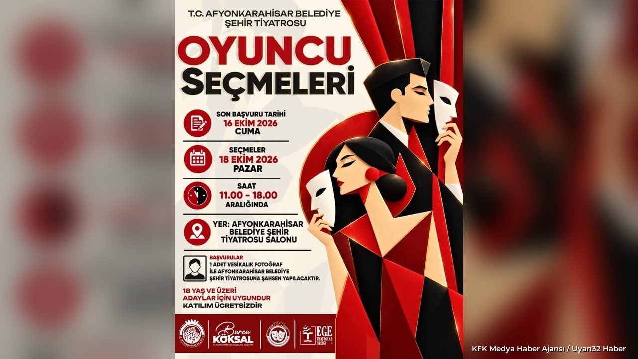Şehir Tiyatrosu Yeni Sezon Oyuncu Seçmelerini Başlatıyor
