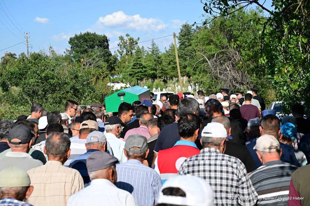 Şehit Annesi Havva Alkan Son Yolculuğuna Uğurlandı