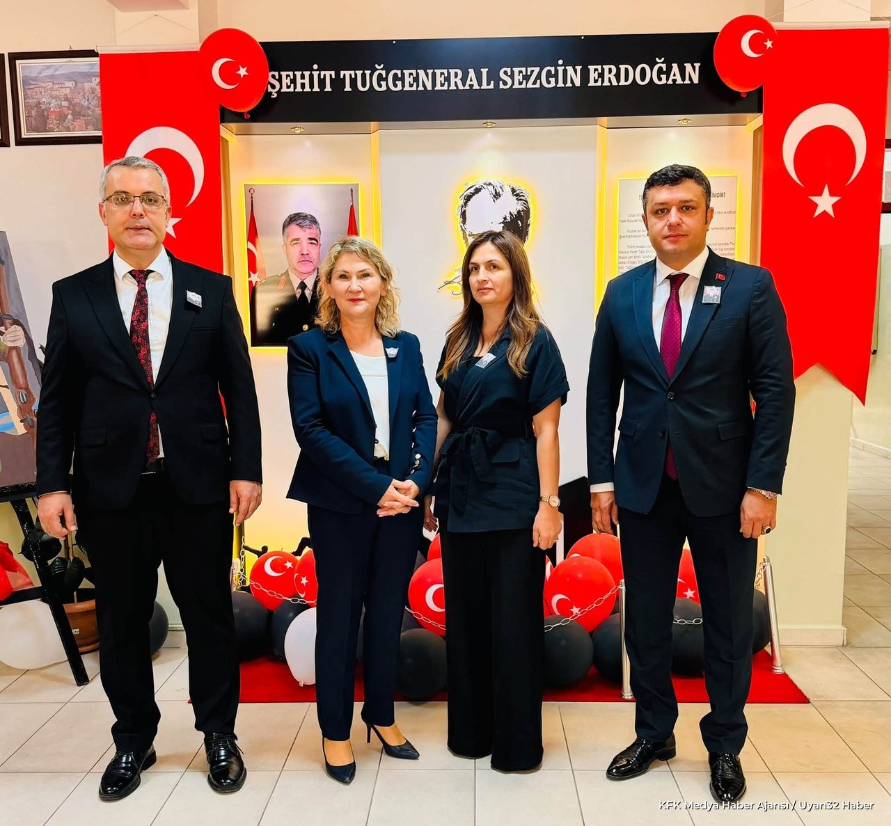 Şehit Tuğgeneral Sezgin Erdoğan Isparta'da Anıldı