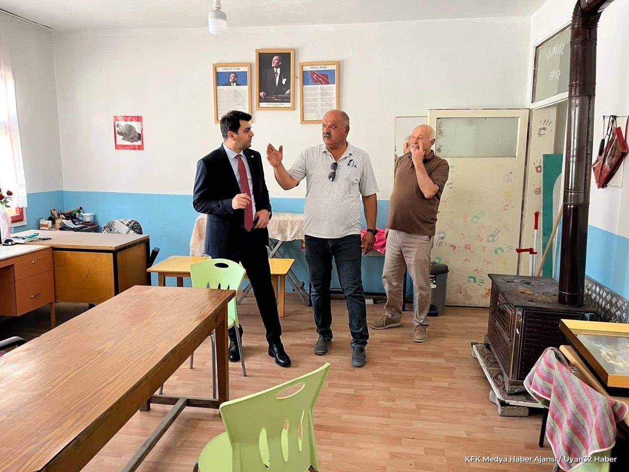 Senirkent Kaymakamı Bahar Uluğbey Köyü'nde İncelemelerde Bulundu