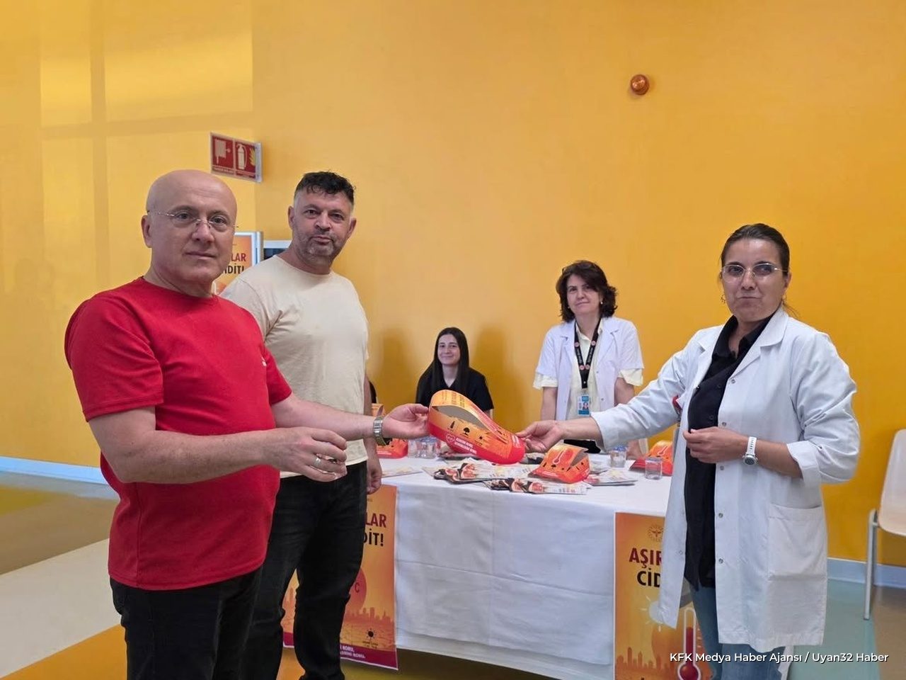 Sıcak Çarpmasına Karşı Alarm! Isparta Şehir Hastanesi