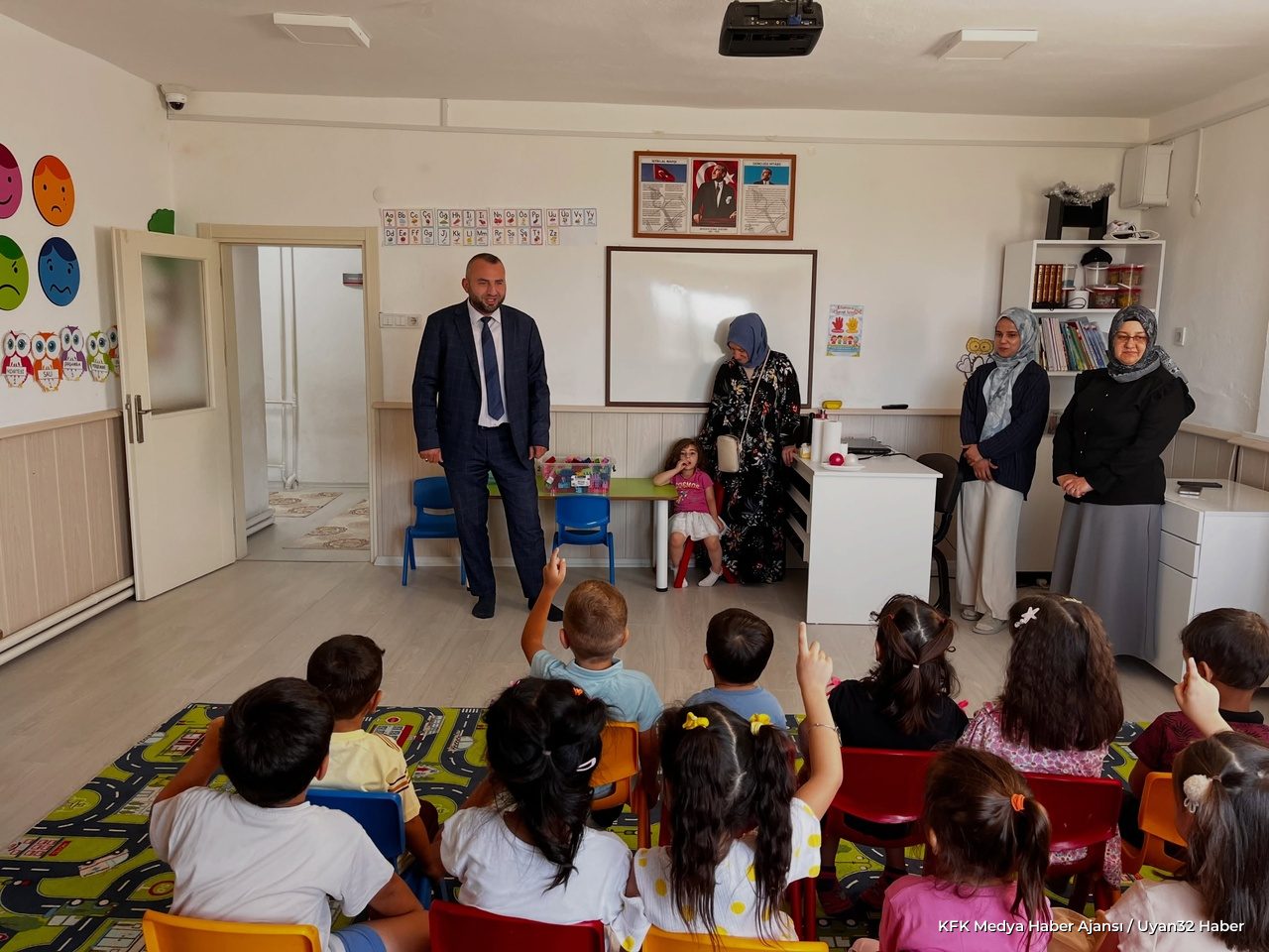 Sütçüler 4-6 Yaş Kur'an Kursunda Yeni Eğitim Dönemi Başladı
