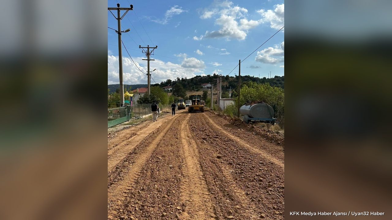 Sütçüler Belen Mahallesi'nde Yol Çalışması Başlatıldı