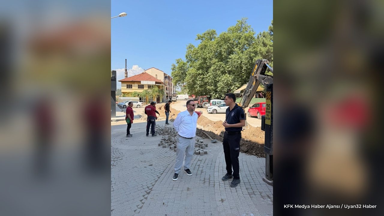 Sütçüler'de Su Hattı Güncelleniyor