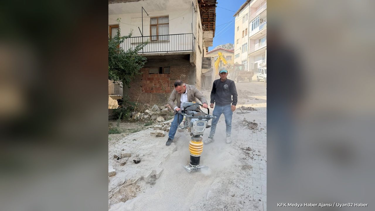 Sütçüler'de Bozulan Yollar Onarılıyor - Detay 2
