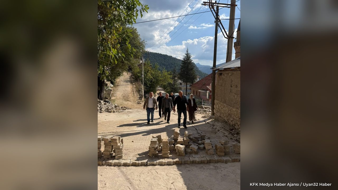 Sütçüler'de Bozulan Yollar Onarılıyor - Detay 5