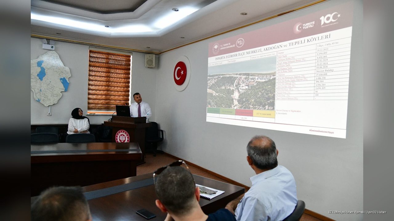 Isparta'da Taşkın Önlemleri Gözden Geçirildi