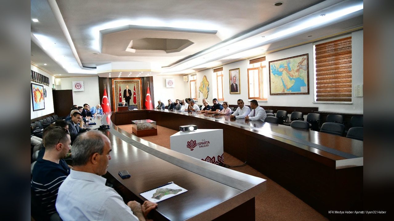 Isparta'da Taşkın Önlemleri Gözden Geçirildi