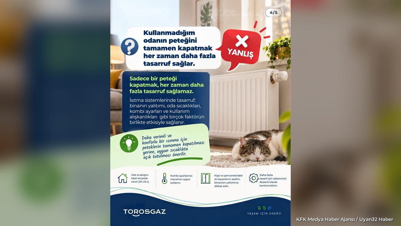 Torosgaz'dan Doğal Gaz Kullanımı ve Güvenlik Uyarısı - Detay 2