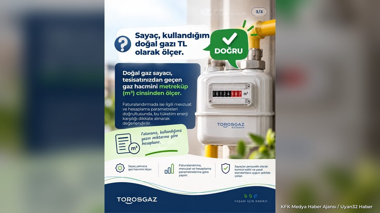 Torosgaz'dan Doğal Gaz Kullanımı ve Güvenlik Uyarısı - Detay 3