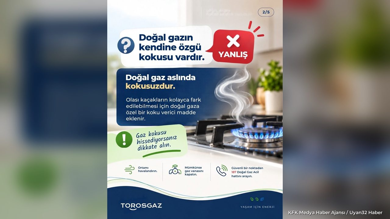 Torosgaz'dan Doğal Gaz Kullanımı ve Güvenlik Uyarısı - Detay 4