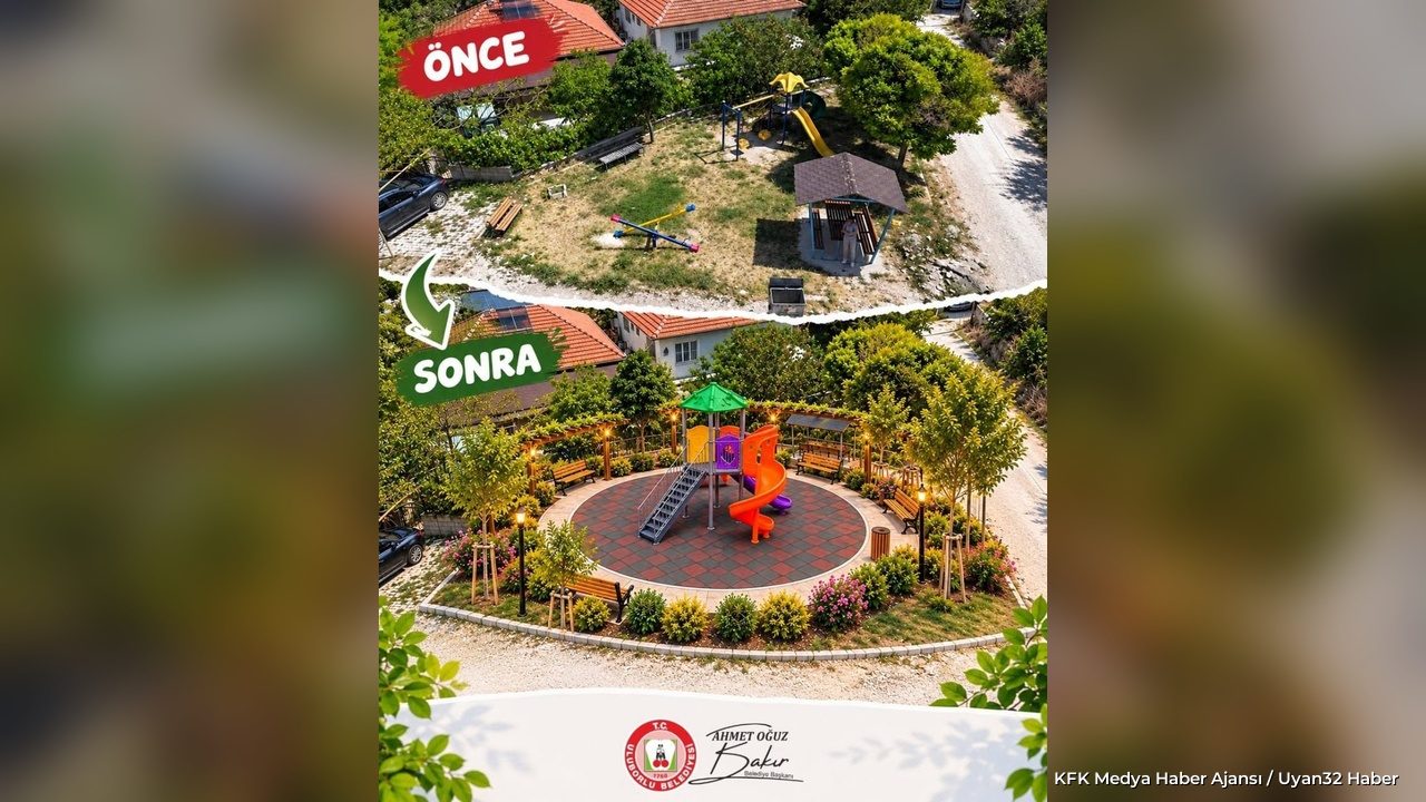 Uluborlu'da 5 Çocuk Parkı Baştan Sona Yenileniyor