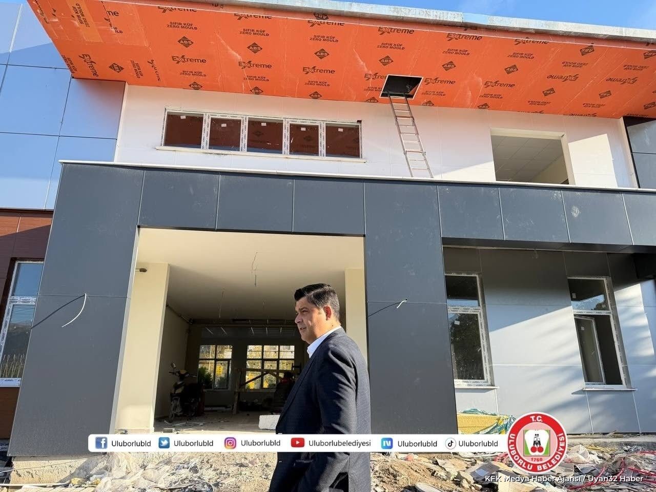 Uluborlu’da Gençlik Merkezi ve Konferans Salonu İnşaatı Sürüyor - Detay 4