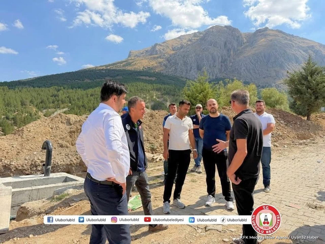Uluborlu'da İçme Suyu Altyapısı Yenileniyor: Kesintisiz Su Geliyor