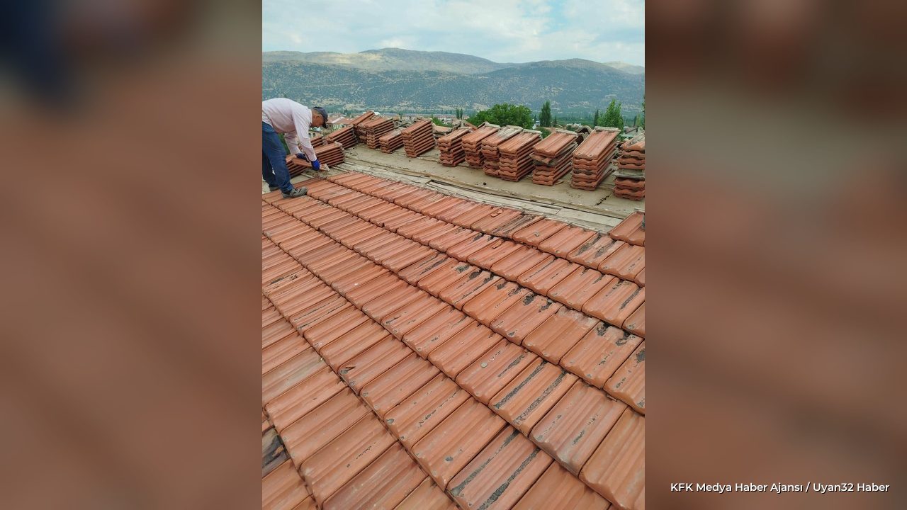 Uluborlu'da Okul Bakım Çalışmaları Başladı