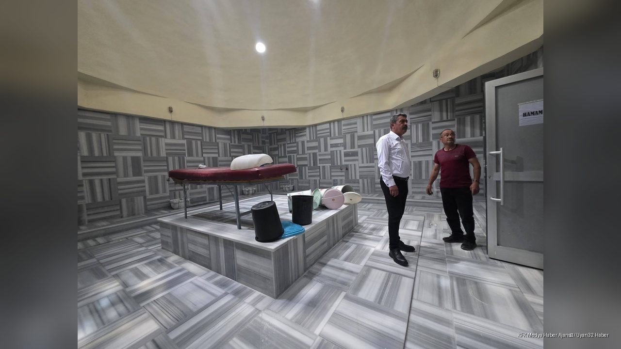 Uzun Süredir Kapalı O Hamam Yeniden Faaliyette