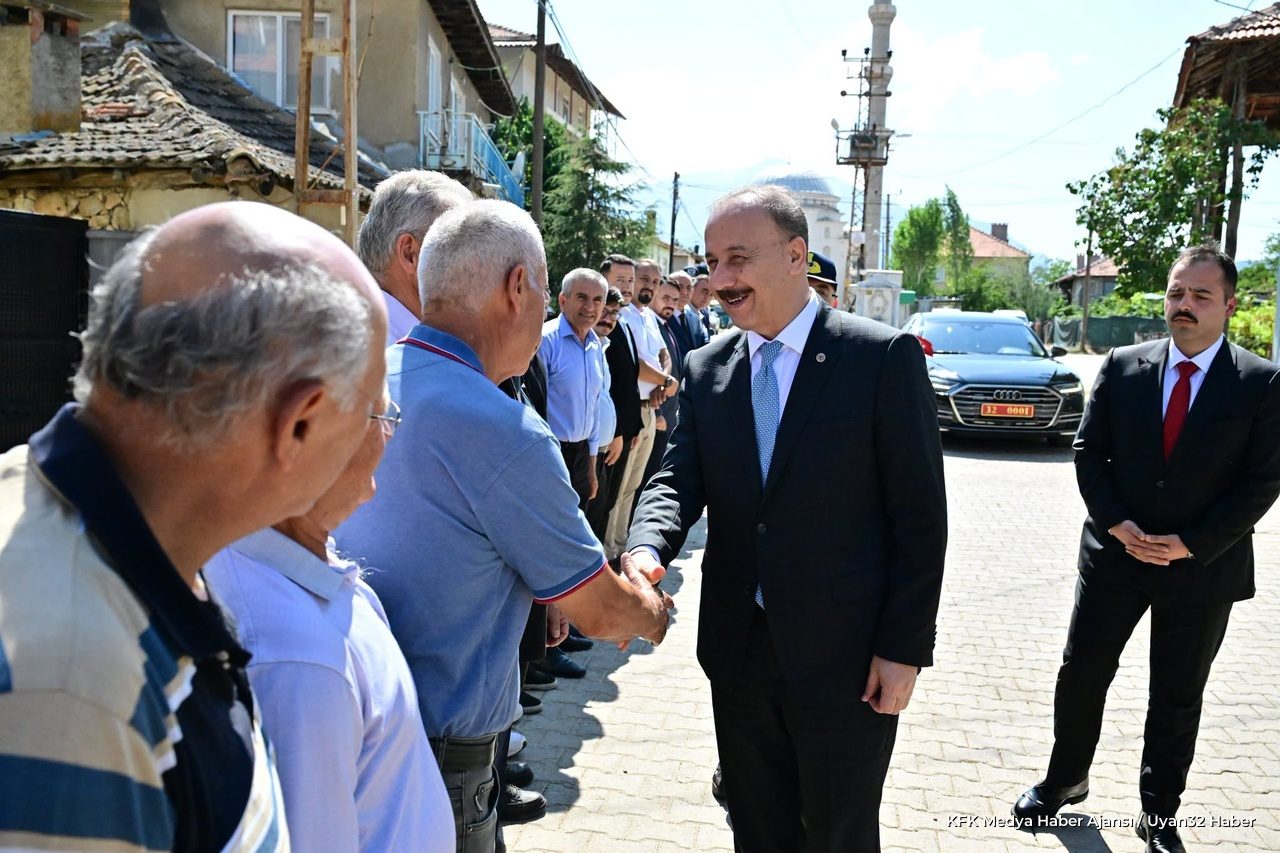 Vali Abdullah Erin Gölkonak Köyünü Ziyaret Etti