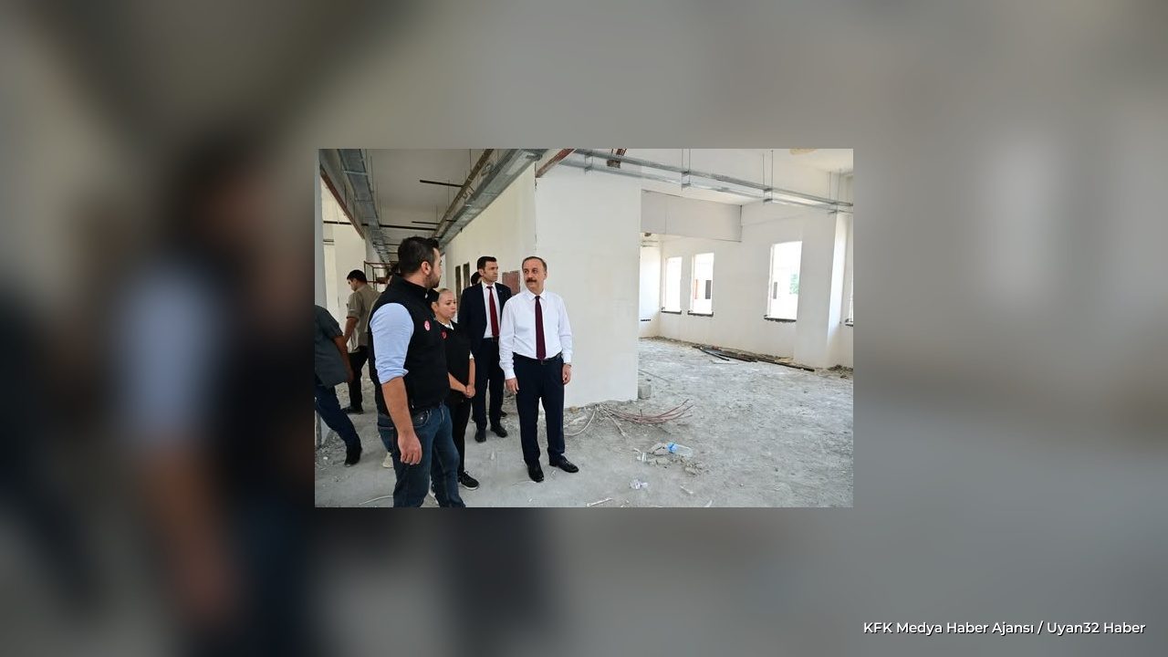Vali Erin AFAD Hizmet Binası İnşaatını İnceledi