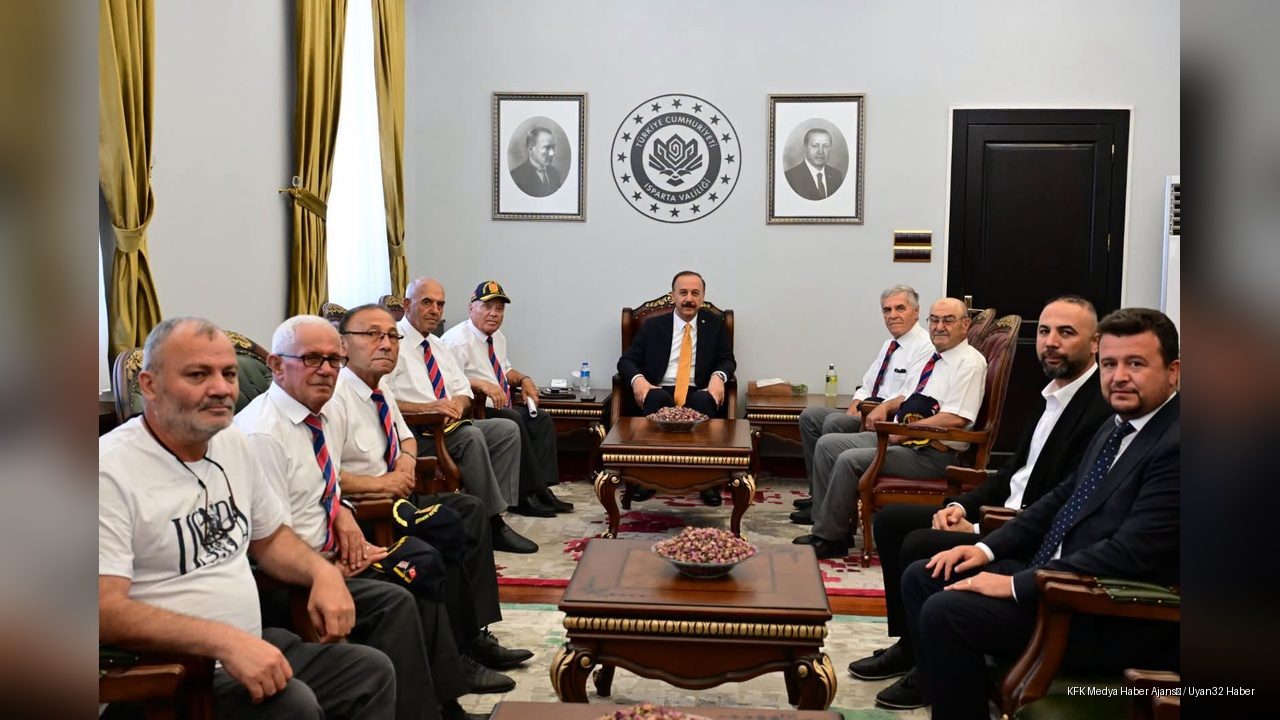 Vali Erin Gazilere Şükranlarını Sundı