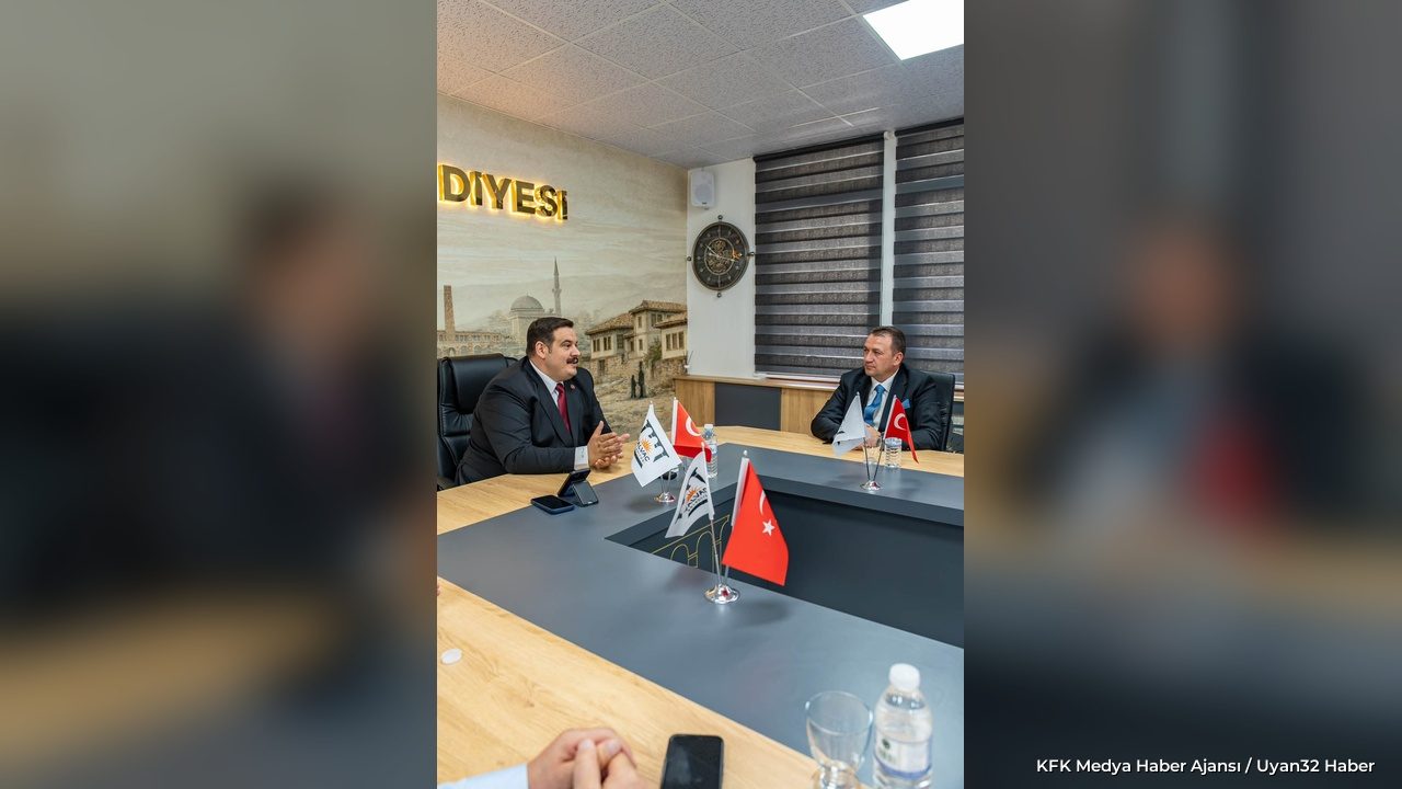 YALTSO Başkan Adayı Sabri Parpar Başkan Kodal'ı Ziyaret Etti